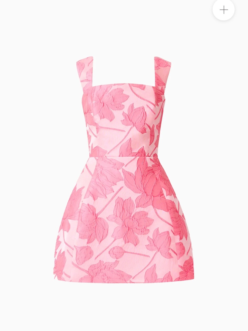 elliatt dionne pink floral tulip jacquard mini party dress size small NEW - Picture 13 of 14